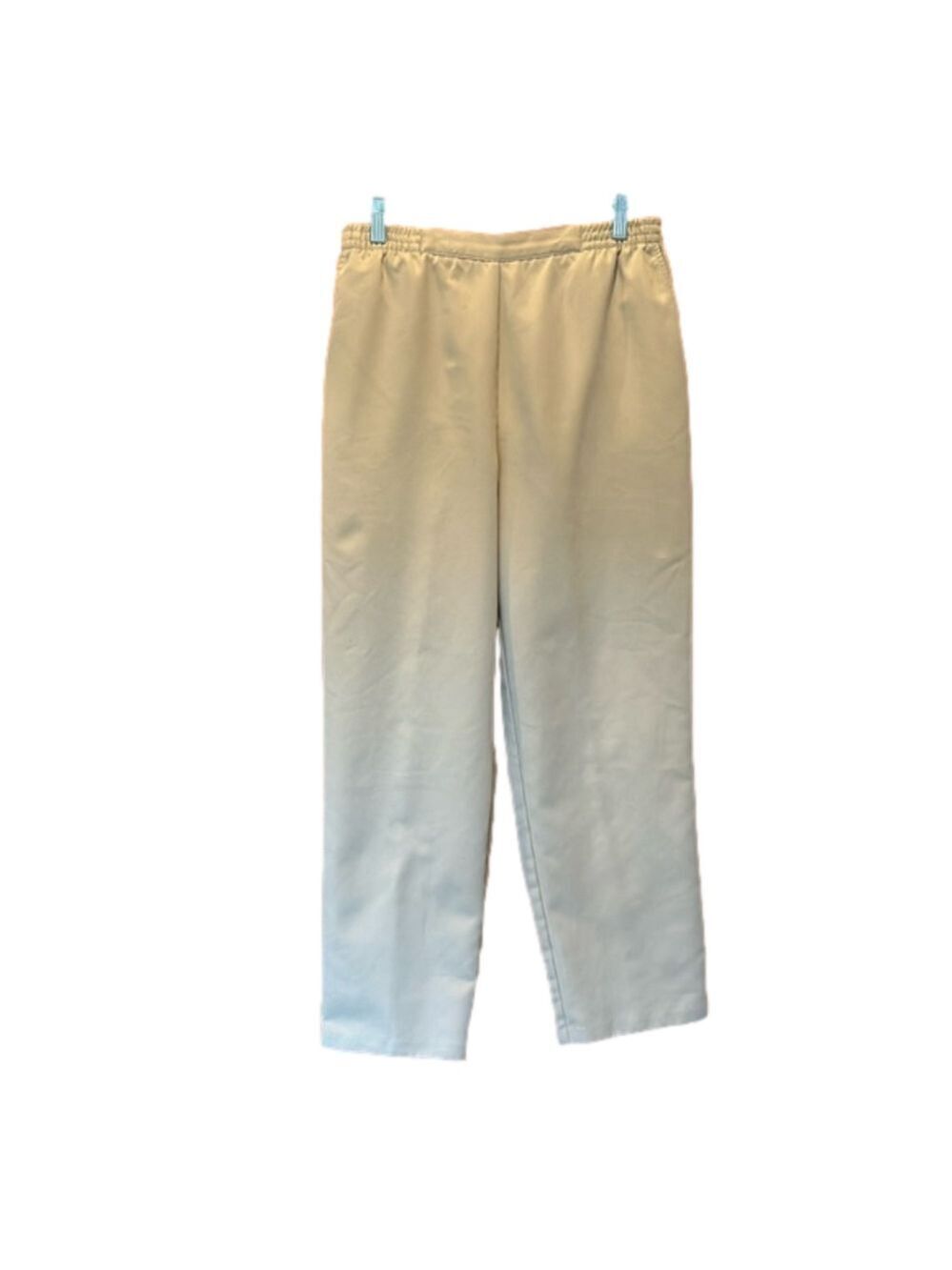 Koret Petite Tan Elastic Waist Trousers Size 12 Petite